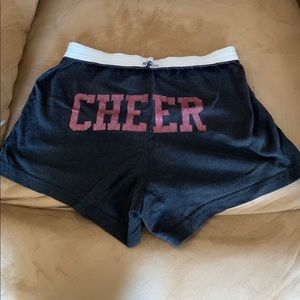 Black Cheer Shorts